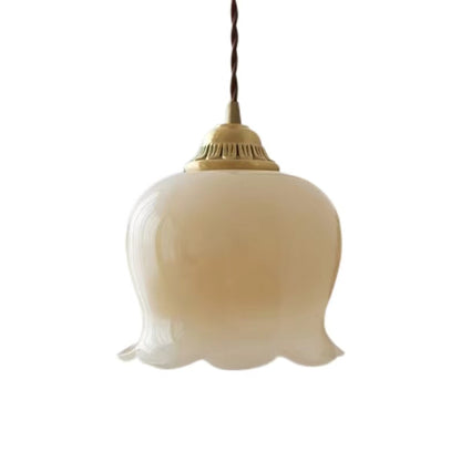Nordic Resin Valley Flower Pendant Lamp