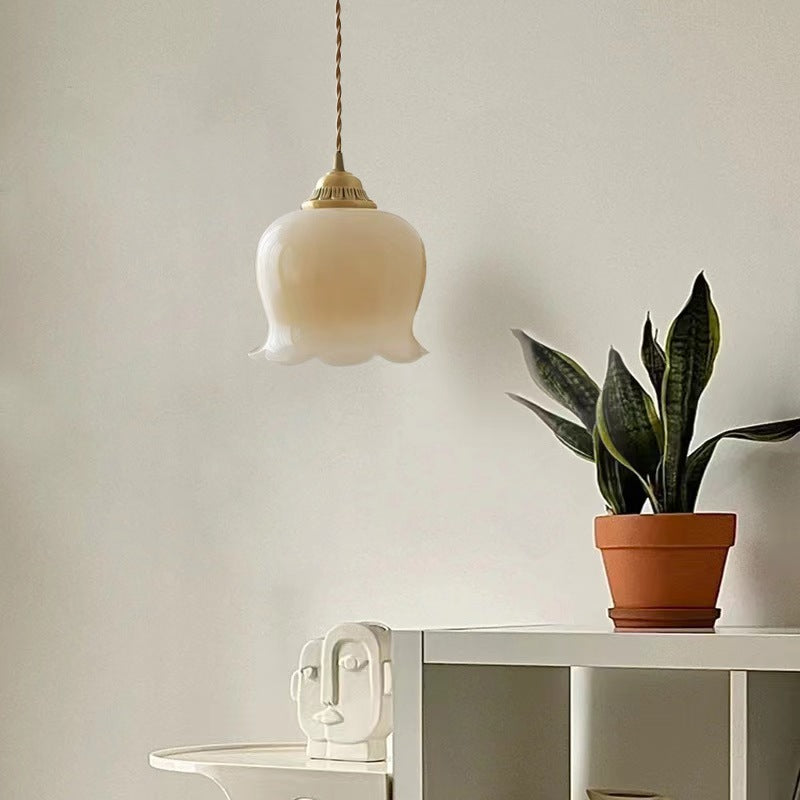 Nordic Resin Valley Flower Pendant Light