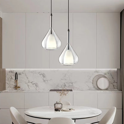 Nordic Water Drop Glass Pendant Lamp