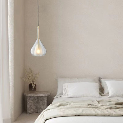 Nordic Water Drop Glass Pendant Lamp