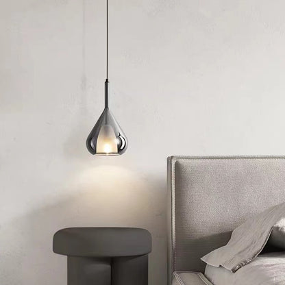 Nordic Water Drop Glass Pendant Lamp