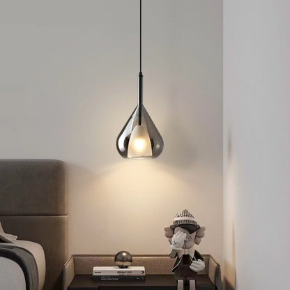 Nordic Water Drop Glass Pendant Light