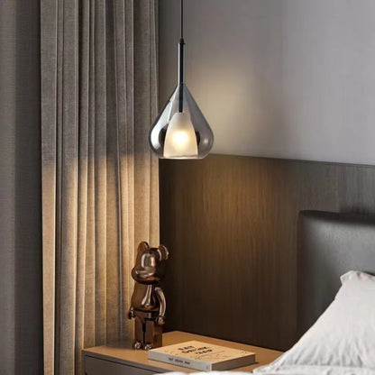 Nordic Water Drop Glass Pendant Light