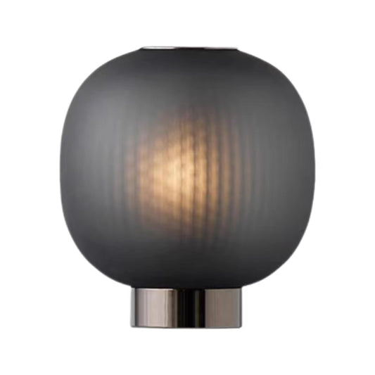 Postmodern Glass Lantern Decorative Table Lamp