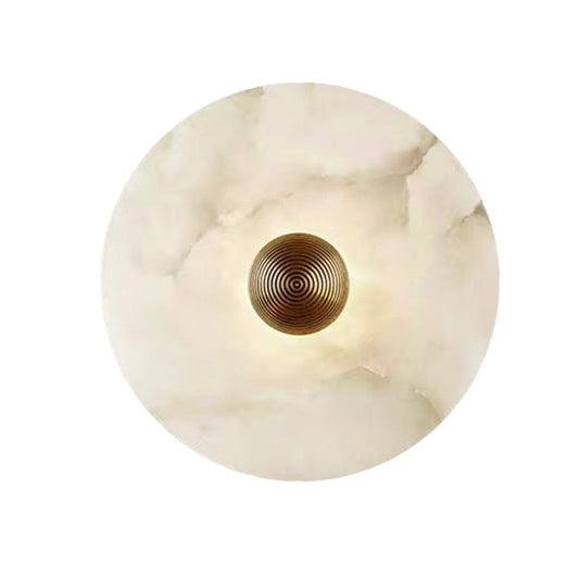 Marble Modern Minimalist Round Wall Lamp