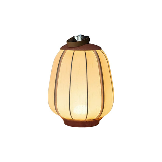 Rechargeable Japanese Lantern Wooden Table Lamp