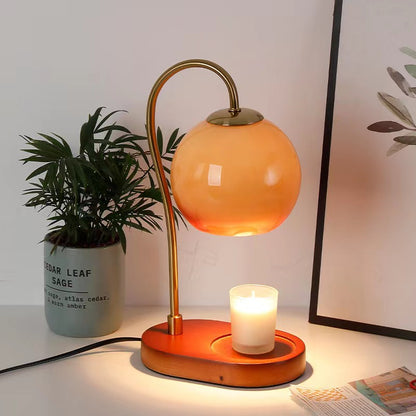 Retro Bauhaus Design Candle Warmer Lamp