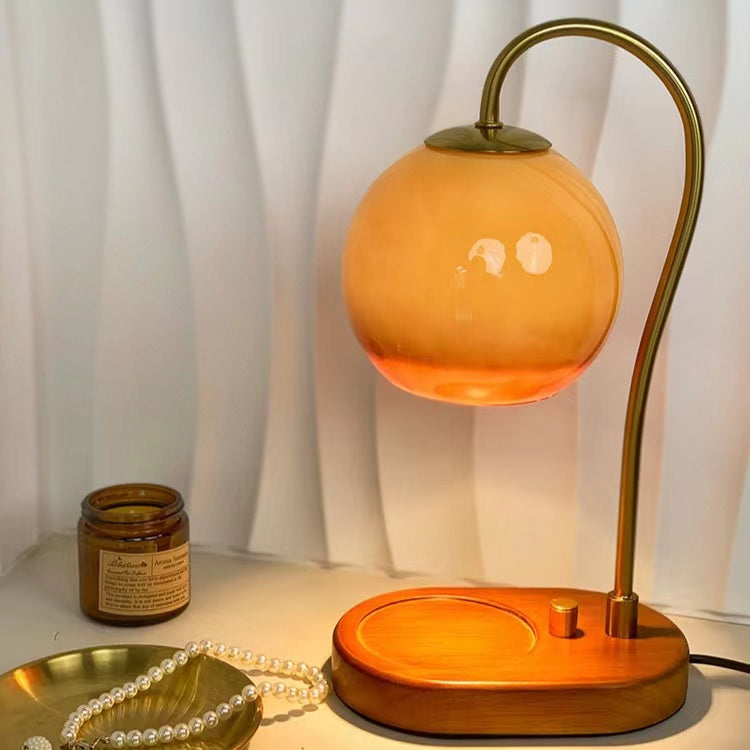 Retro Bauhaus Design Candle Warmer Lamp