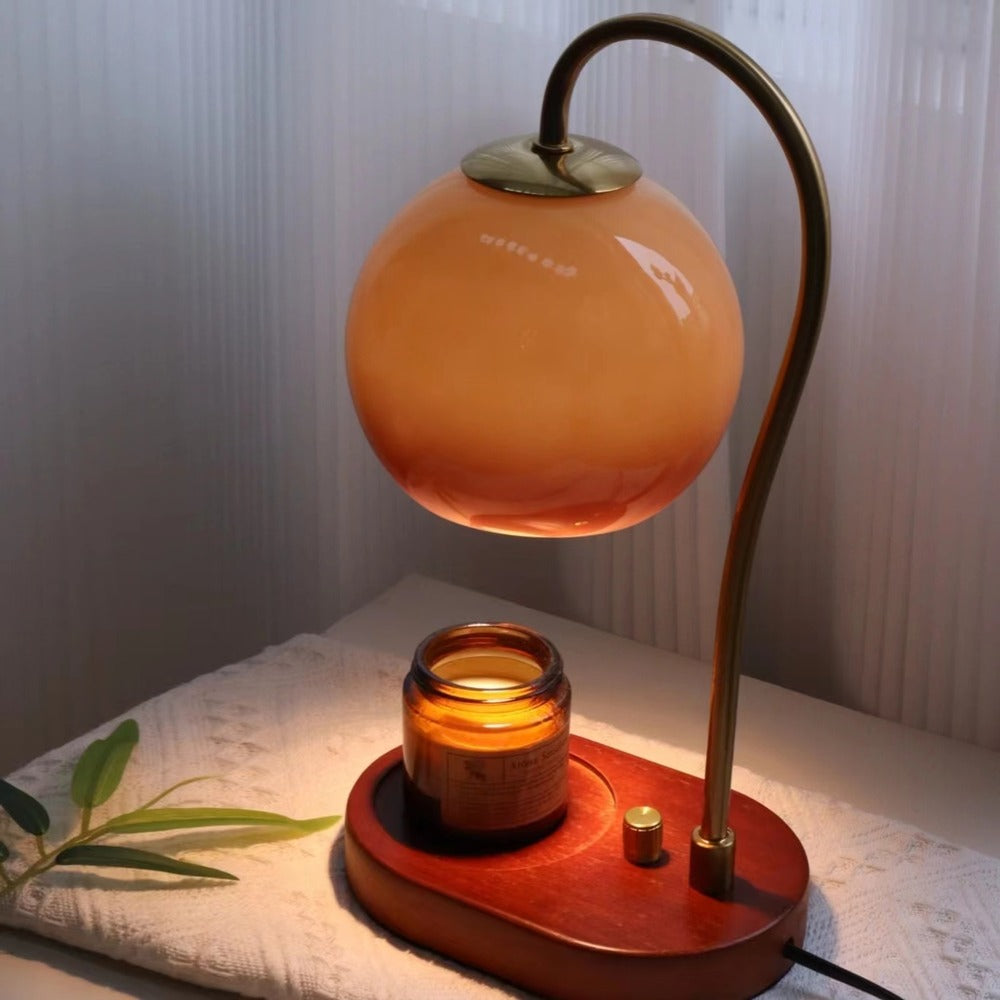 Retro Bauhaus Design Candle Warmer Lamp