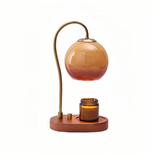 Retro Bauhaus Design Candle Warmer Lamp