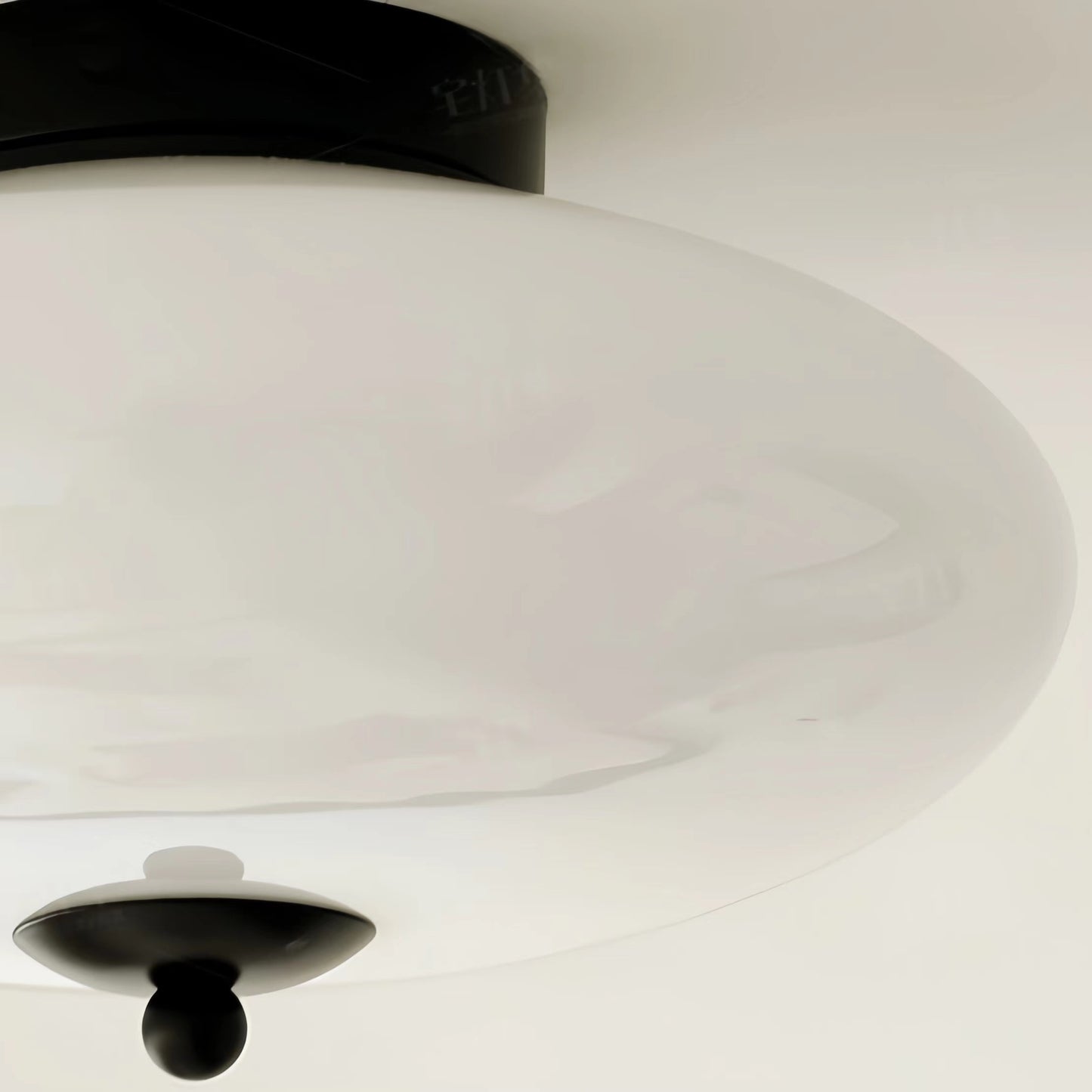 Retro Bauhaus Style Glass Ceiling Lamp