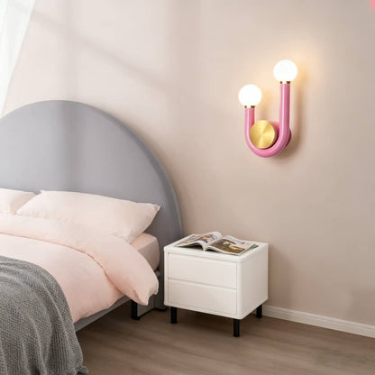 Scandinavian Design U Shaped Iron Wall Light