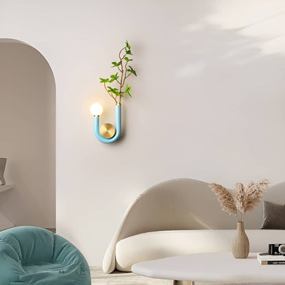 Scandinavian Design U Shaped Iron Wall Light