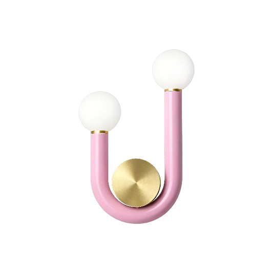 Scandinavian Design U Shaped Iron Wall Light