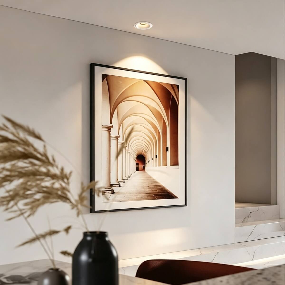 Scandinavian Modern Waterproof LED Recessed Light for Bathroom