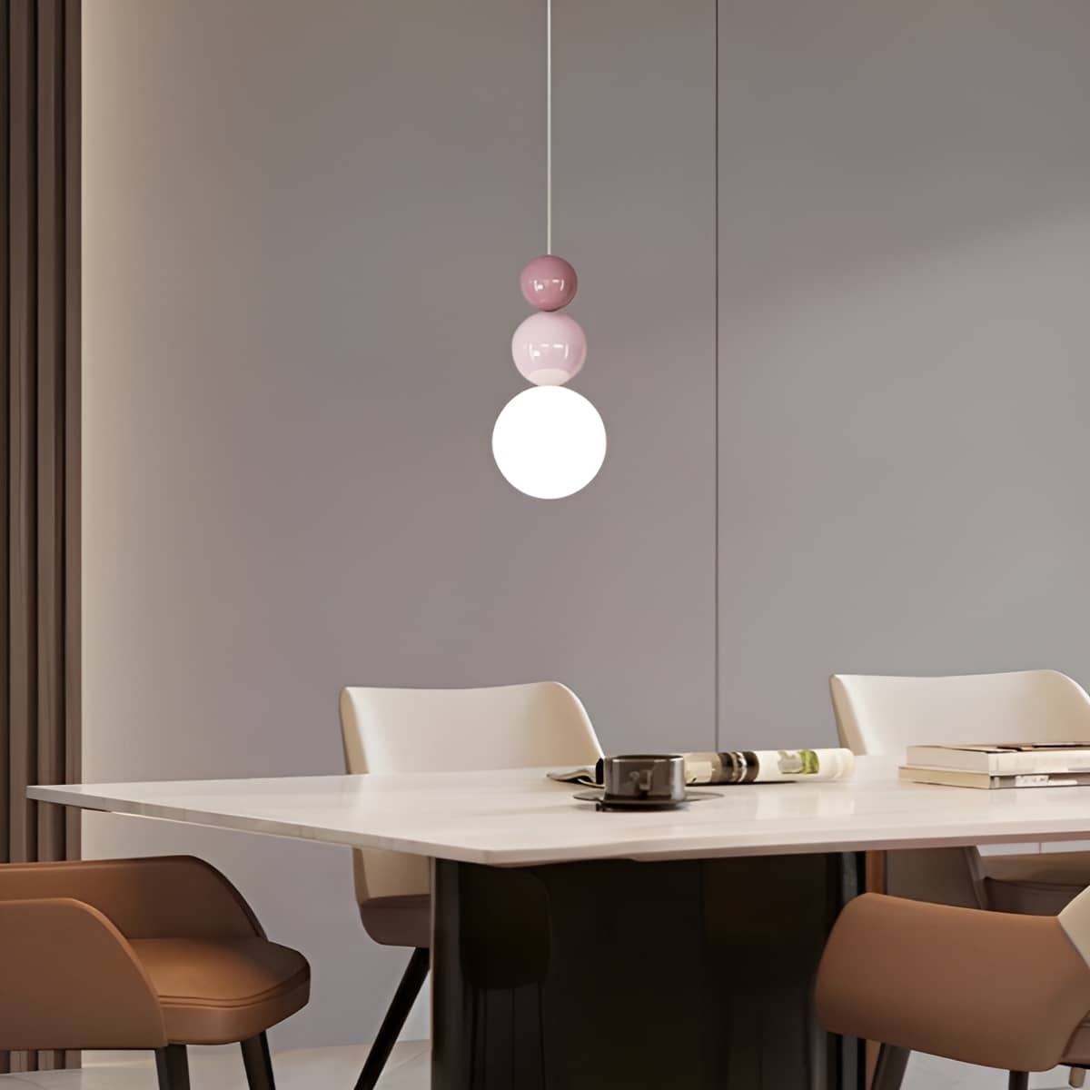 Scandinavian Stacked Ball Small Hanging Lamp