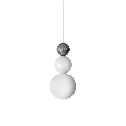 Scandinavian Stacked Ball Small Hanging Lamp