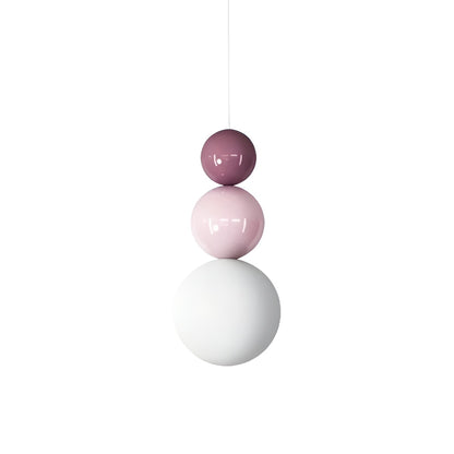 Scandinavian Stacked Ball Small Hanging Lamp