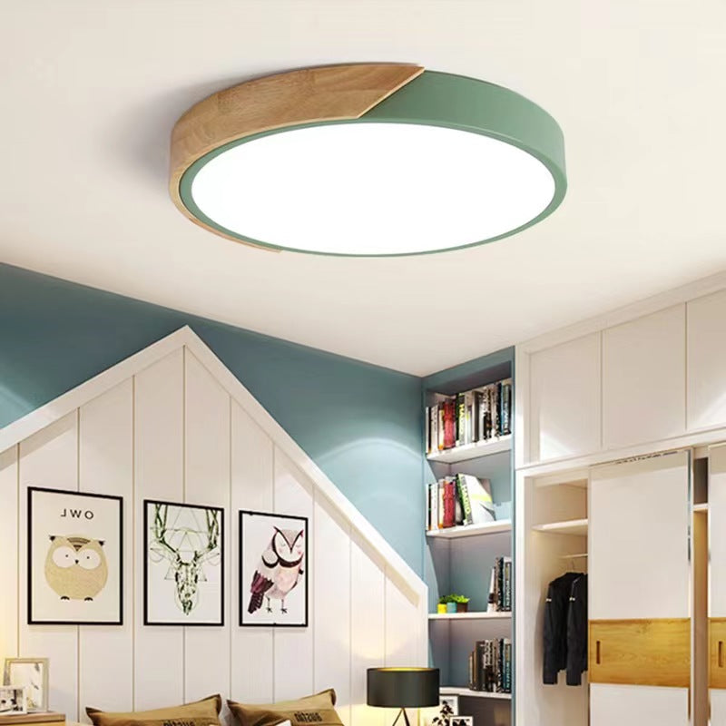 Scandinavian Design Macaron LED Ceiling Lamp