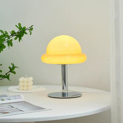 Bauhaus Mushroom Glass Table Lamp For Bedroom