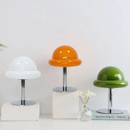 Bauhaus Mushroom Glass Table Lamp For Bedroom