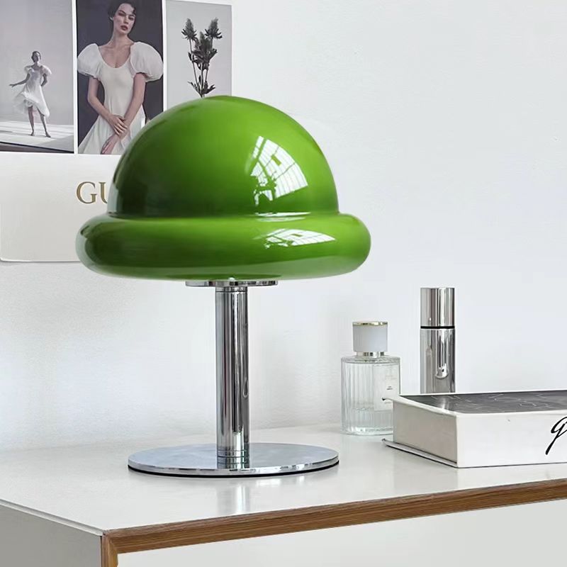 Bauhaus Mushroom Glass Table Lamp For Bedroom