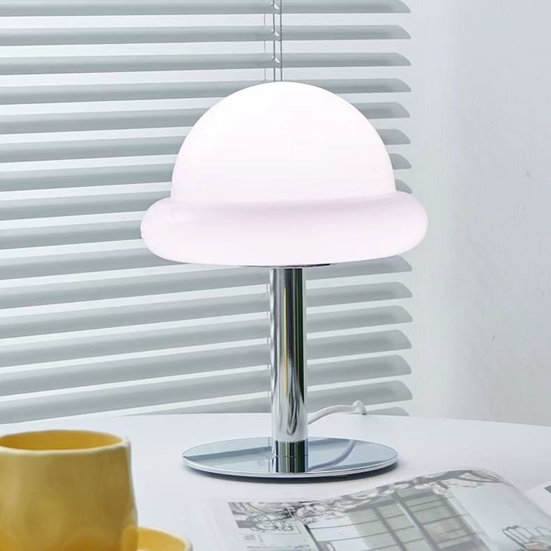 Bauhaus Mushroom Glass Table Lamp For Bedroom