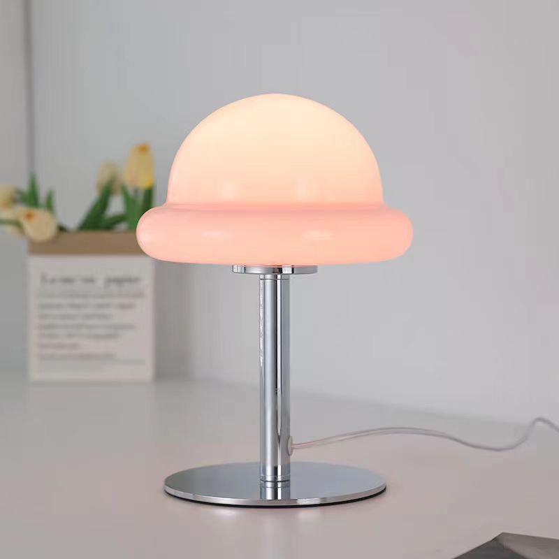 Bauhaus Mushroom Glass Table Lamp For Bedroom