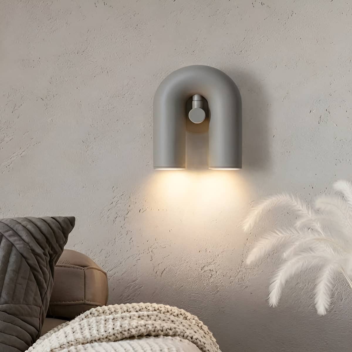 Scandinavian Cirkus U Shaped Sculptural Wall Light