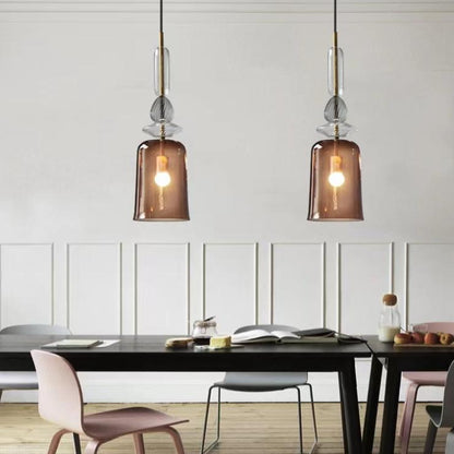 Scandinavian Colorful Candy Glass Pendant Light