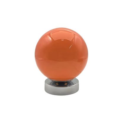Small Modern Art Deco Glass Globe Table Lamp