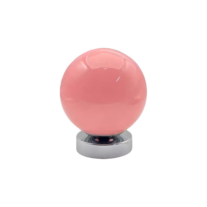Small Modern Art Deco Glass Globe Table Lamp