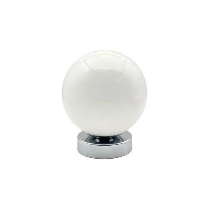 Small Modern Art Deco Glass Globe Table Lamp
