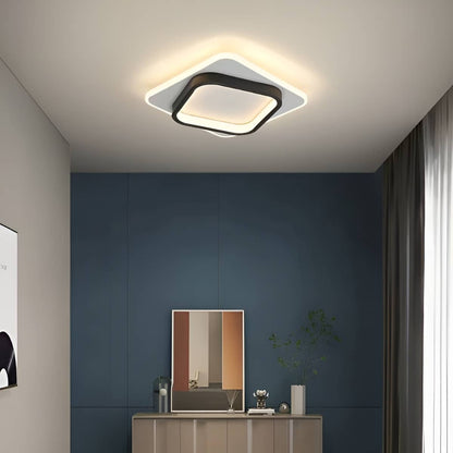 Small Geometric LED Modern Square Ceiling Light