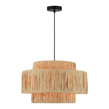 Straw Art Wabi Sabi Rattan Pendant Lamp