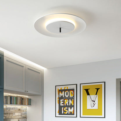 Macaron Round UFO Creative Ceiling Lamp