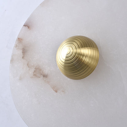 Marble Modern Minimalist Round Wall Lamp