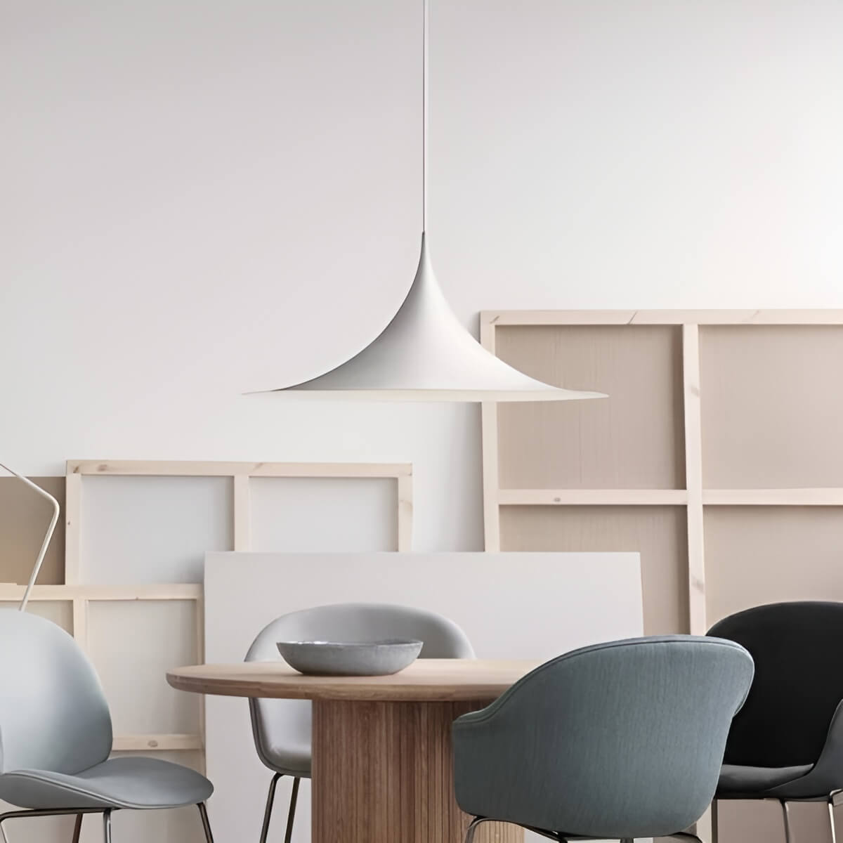 Trumpet Shape Minimalist Dining Table Hanging Light