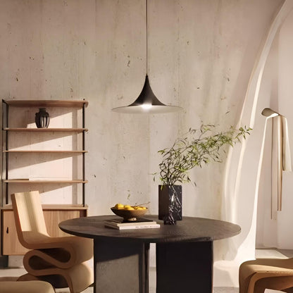 Trumpet Shape Minimalist Dining Table Hanging Light