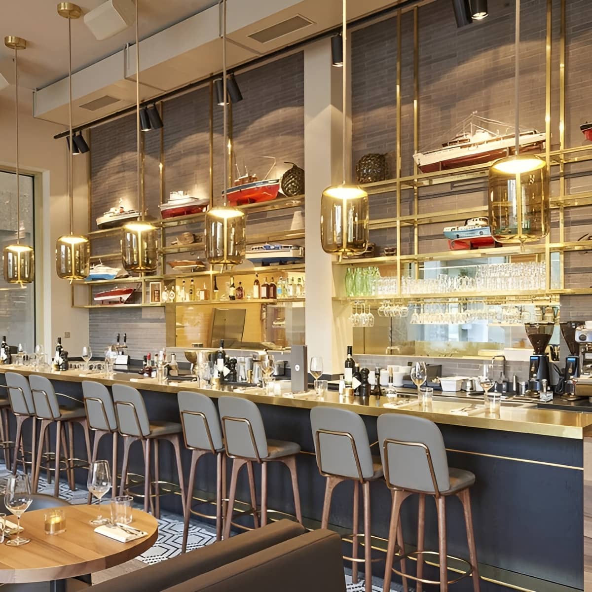 Vintage Industrial LED Knot and Coloured Glass Pendant Light