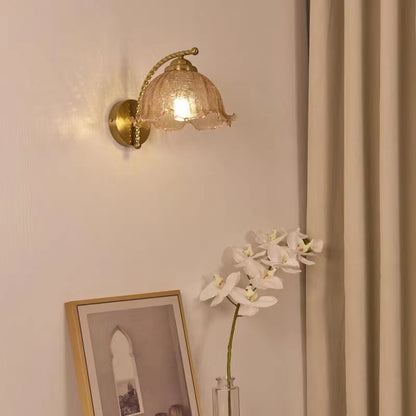 Vintage Luxury Flower Shape Wall Light