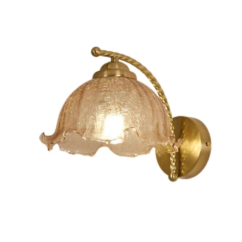 Vintage Luxury Flower Shape Wall light