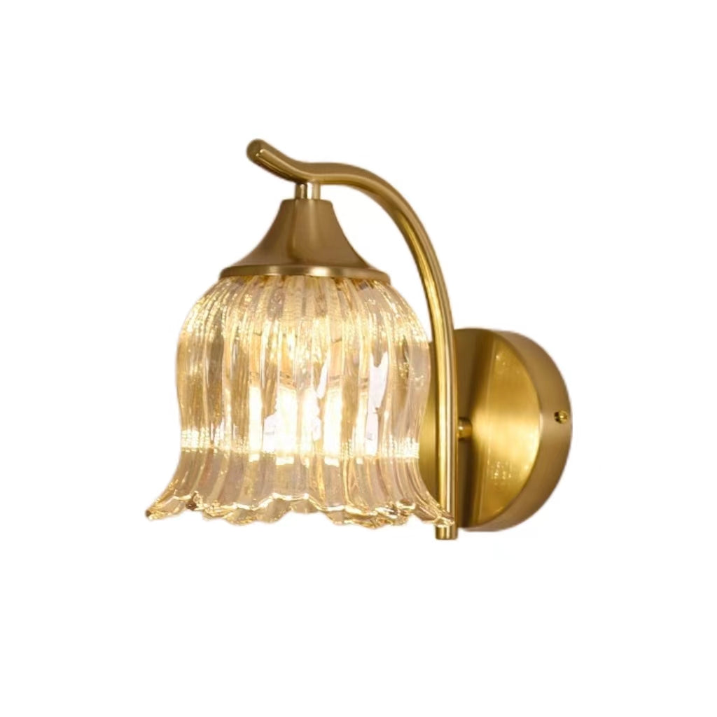 Vintage Luxury Flower Shape Wall light