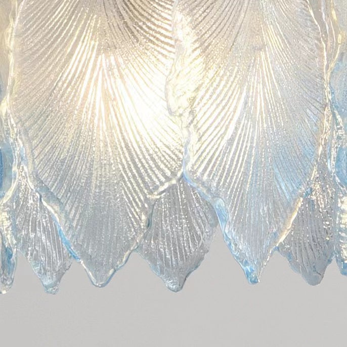 Vintage Luxury Tree Leaf Glass Ceiling Light