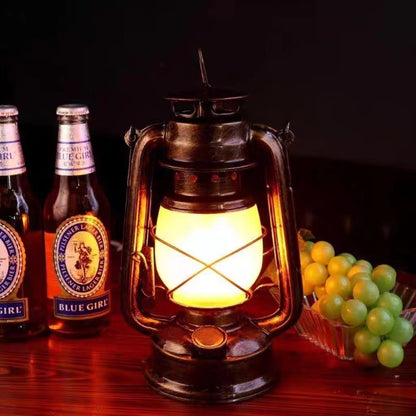 Vintage Rechargeable LED Camping Table Lamp