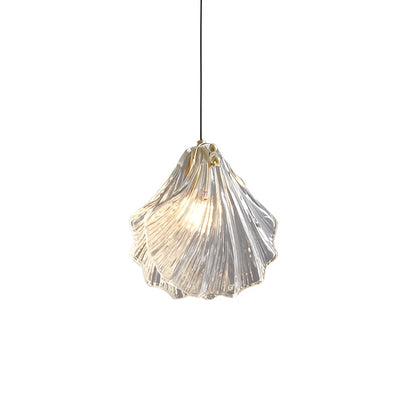 Vintage Seashell Glass Pendant light