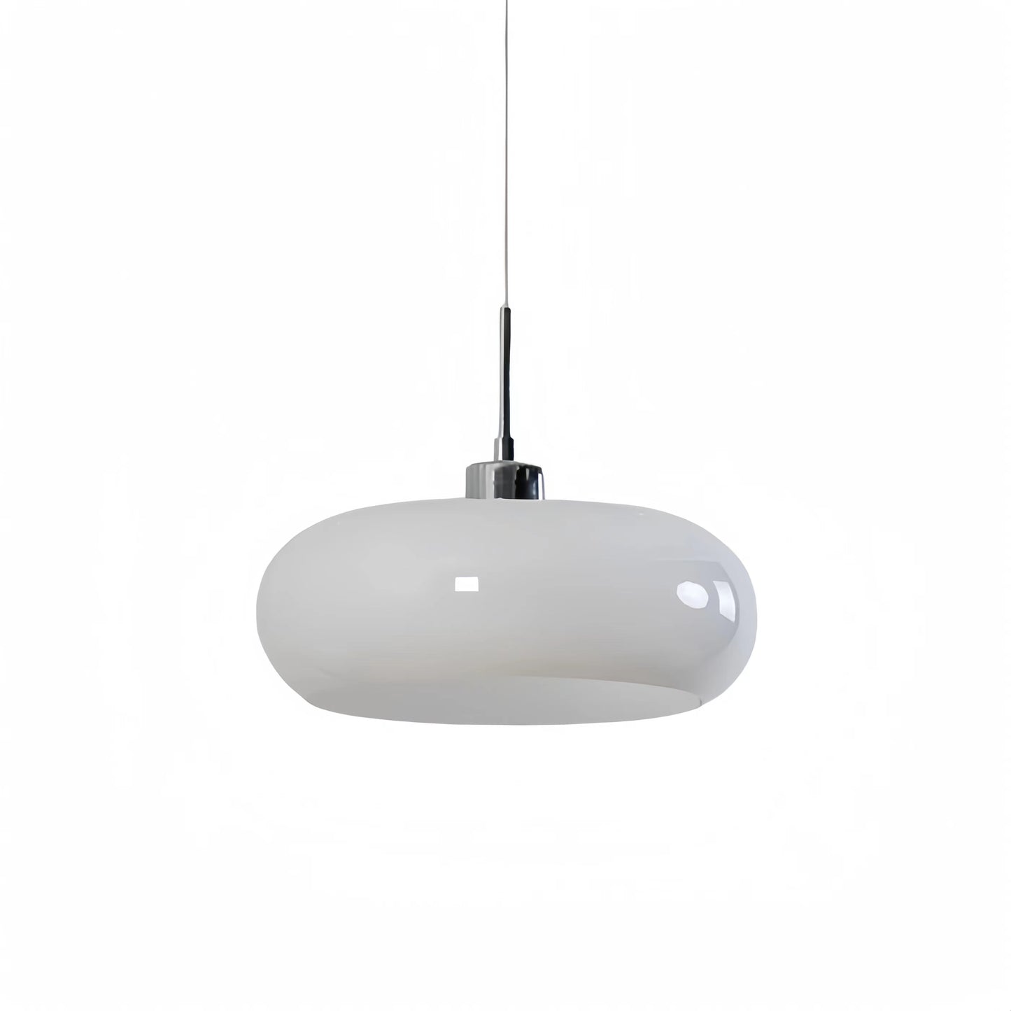 Vintage Bauhaus Glass Pendant Lamp