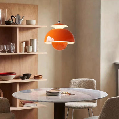 Vintage Flowerpot Metal Pendant Light