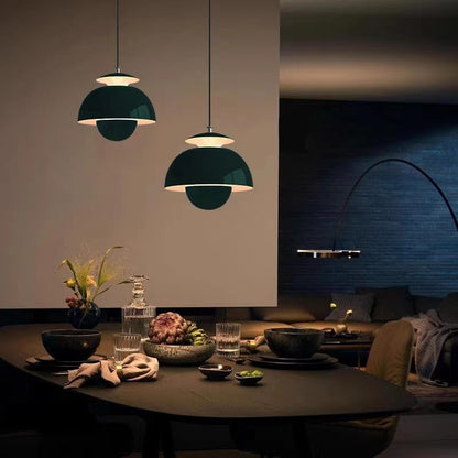 Vintage Flowerpot Metal Pendant Light