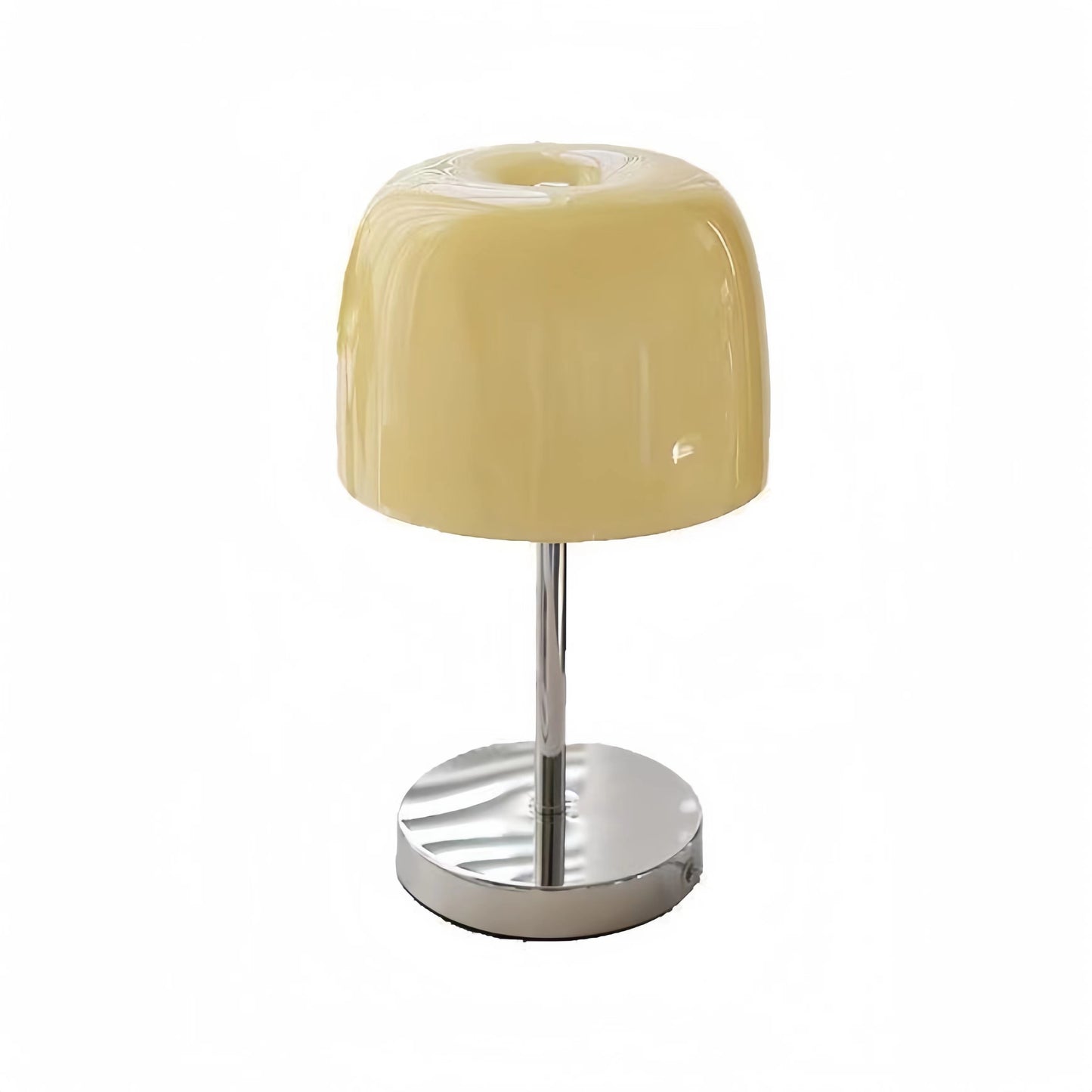 Vintage Minimalist Bauhaus Glass Table Lamp